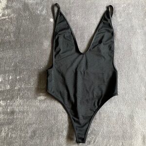 Shekini black one piece bikini